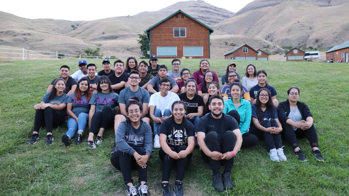 Multicultural Student Leaders representing their organizations at the UNITY retreat in September 2018.